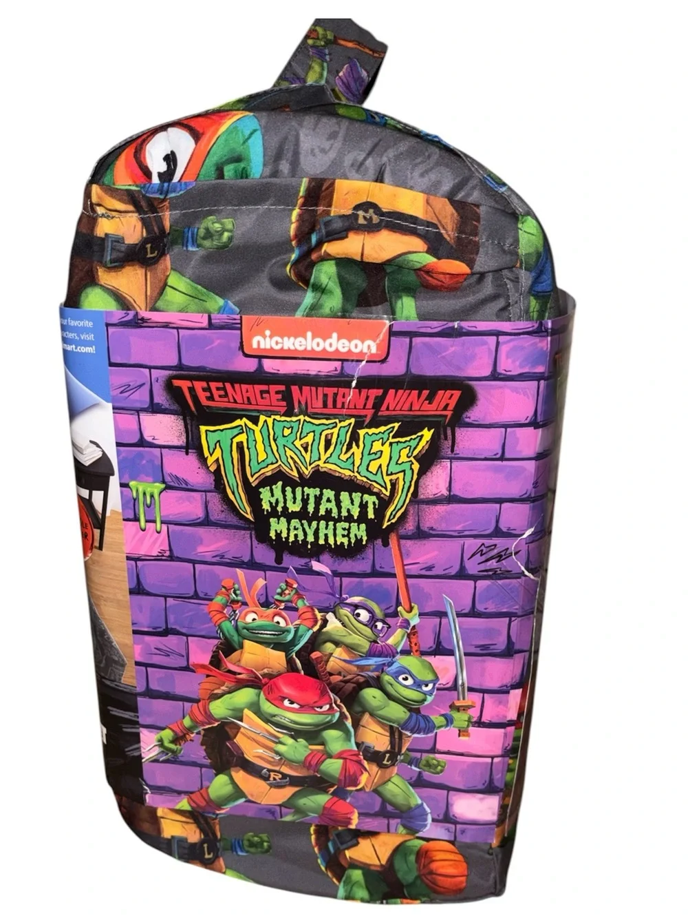 Teenage Mutant Ninja Turtles Kids 2 Piece Grey Reversible Set, Twin/Full